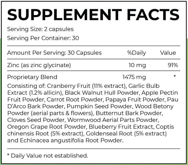 VeriTOX - Advanced Parasite Detox Formula