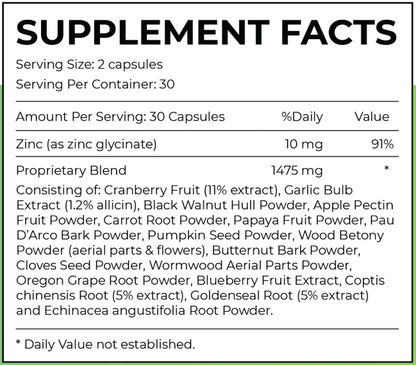 VeriTOX - Advanced Parasite Detox Formula